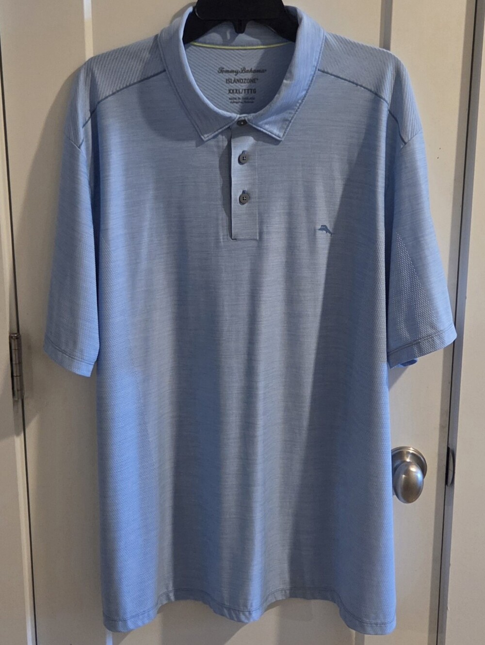 Tommy Bahama Islandzone Performance Polo Shirt Size 3XL - Light Blue